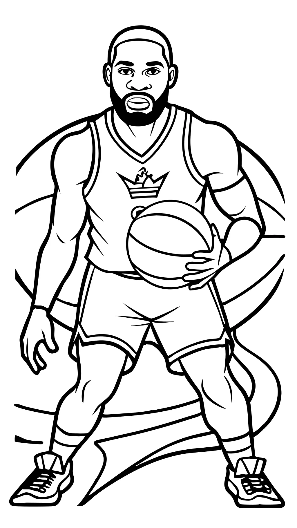 lebron james coloring pages